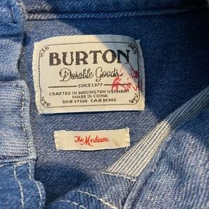 Burton Denim hoodie - Medium